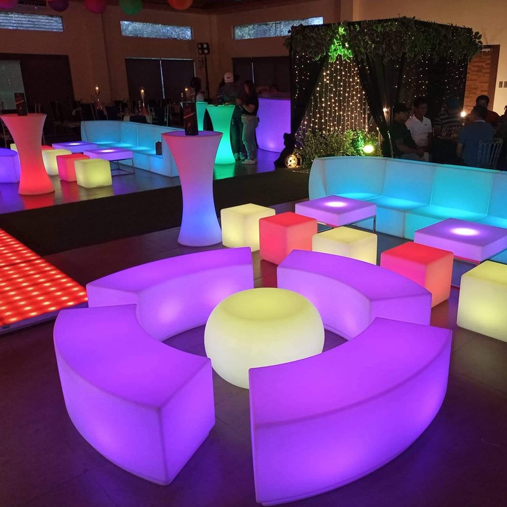 LED Bar Tables and Stools