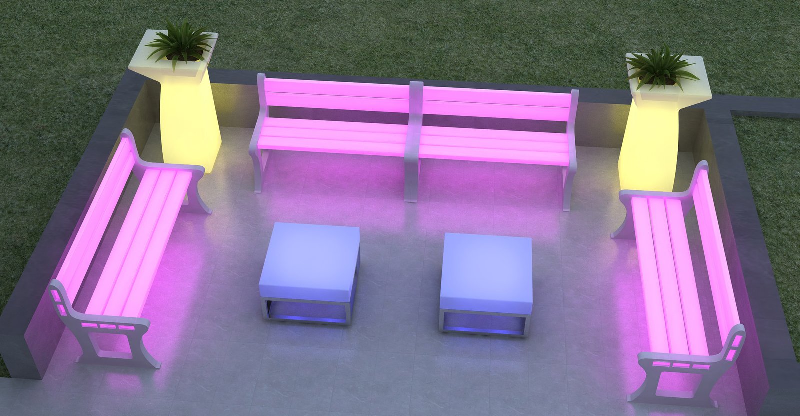 Outdoor Comfort and Relaxation with LED Outdoor Furniture