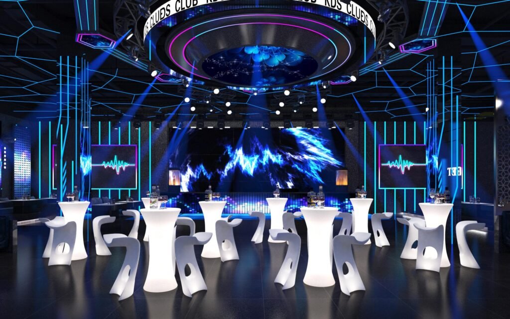 LED commercial nightclub furniture