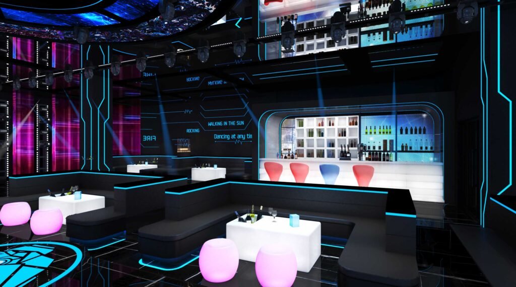 LED music nightclub furniture