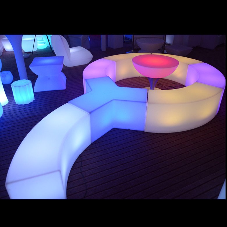 led benches
