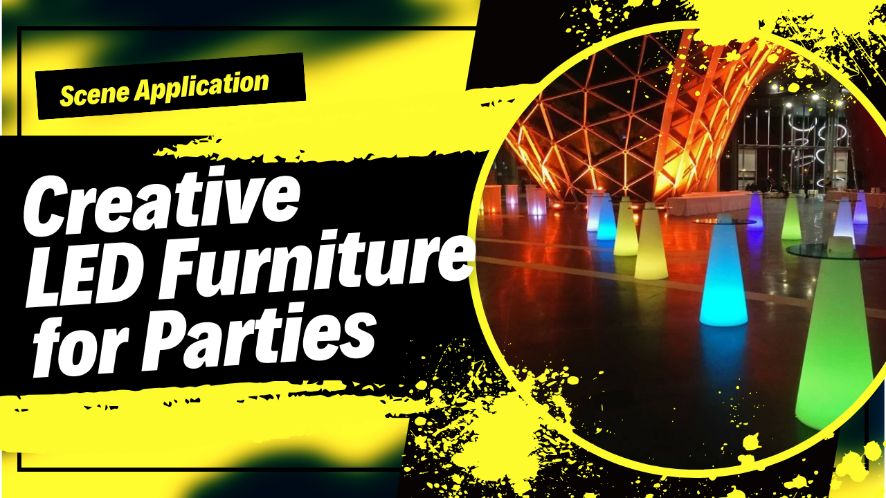Creative LED Furniture for Parties in Saudi