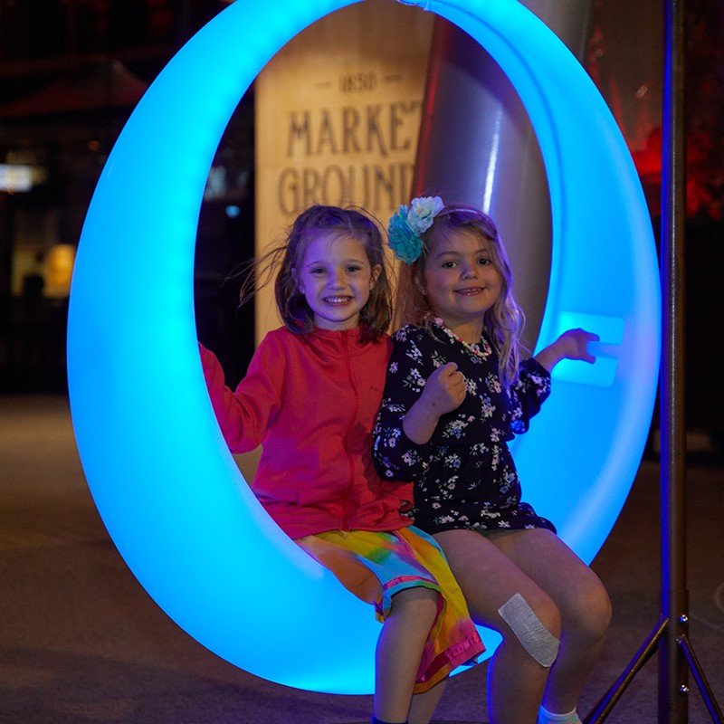 LED Circle Swing for Light Festival