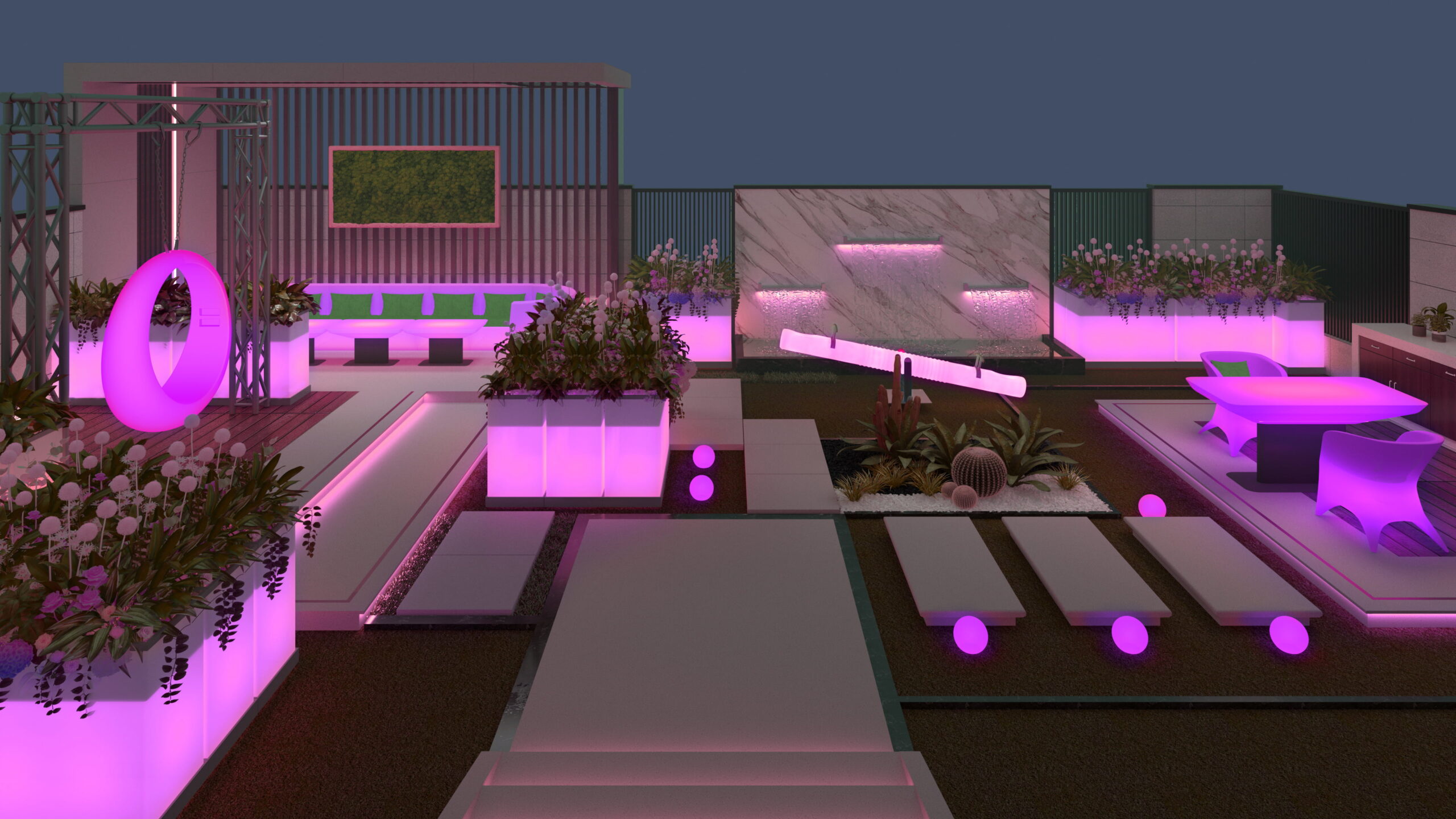 Light Up Patio Furniture Transform Your Patio Events