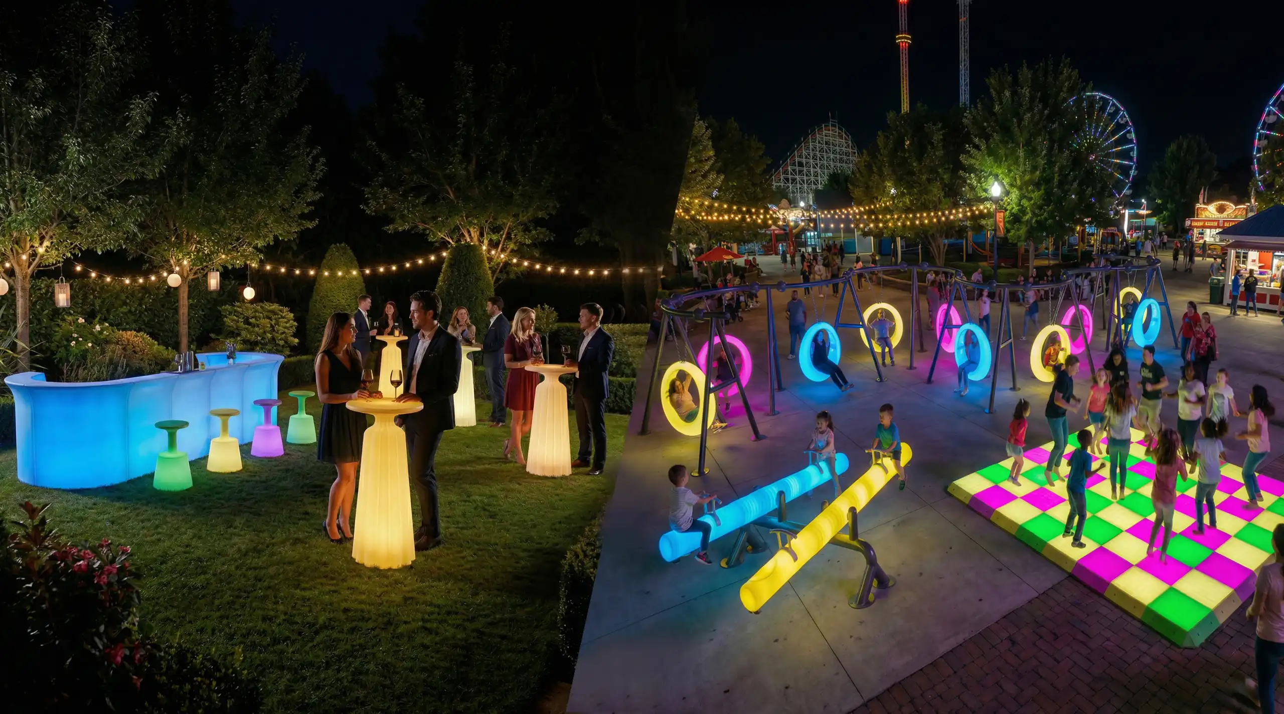 LED outdoor furniture