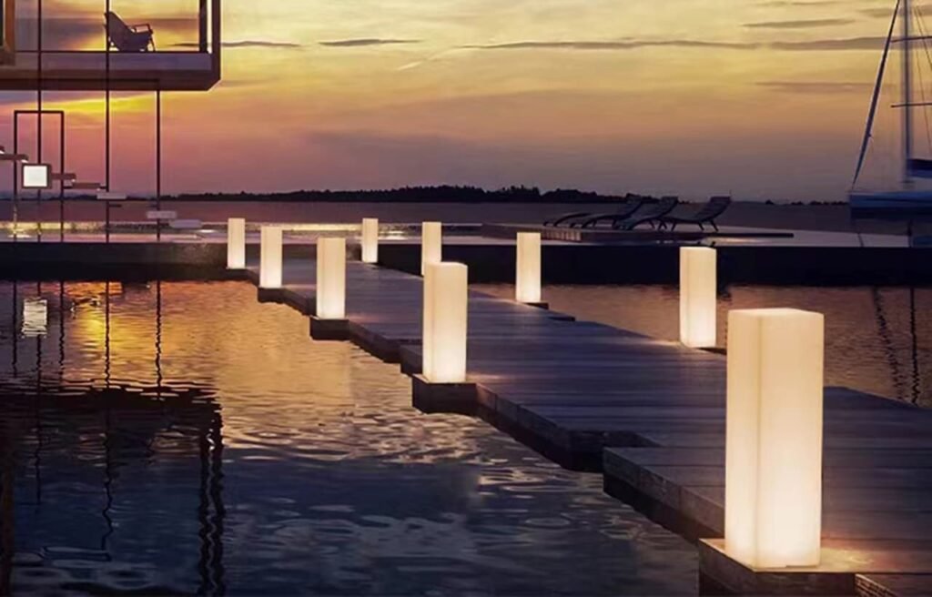 Create a Sunset Spectacle with Radiant Lighted Columns