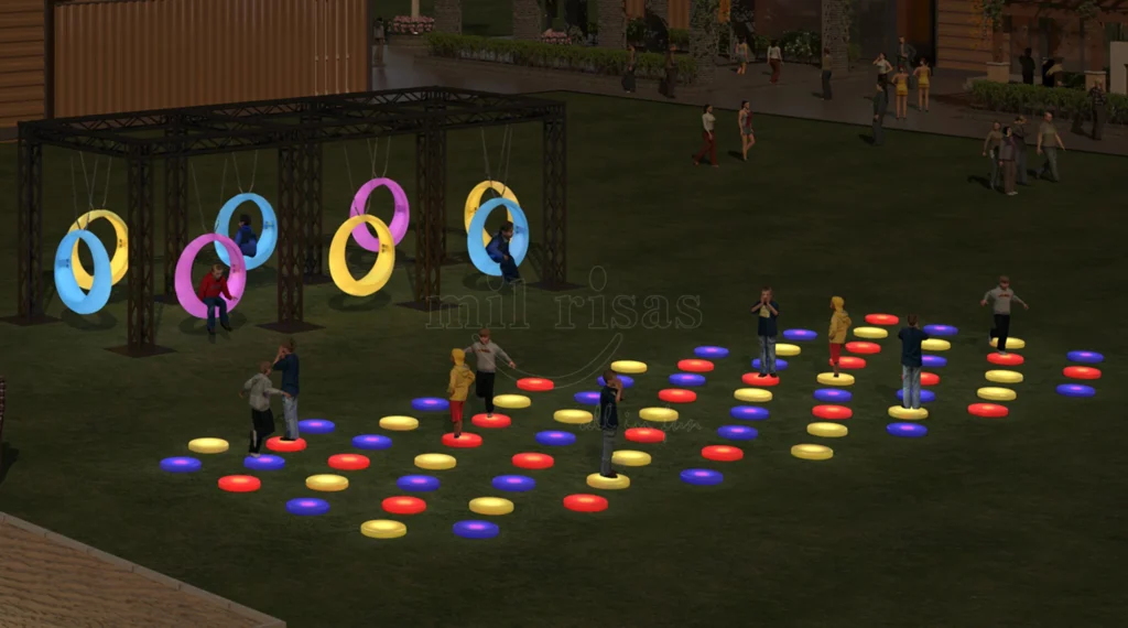 Experience the Magic of LED Interactive Floor Tiles