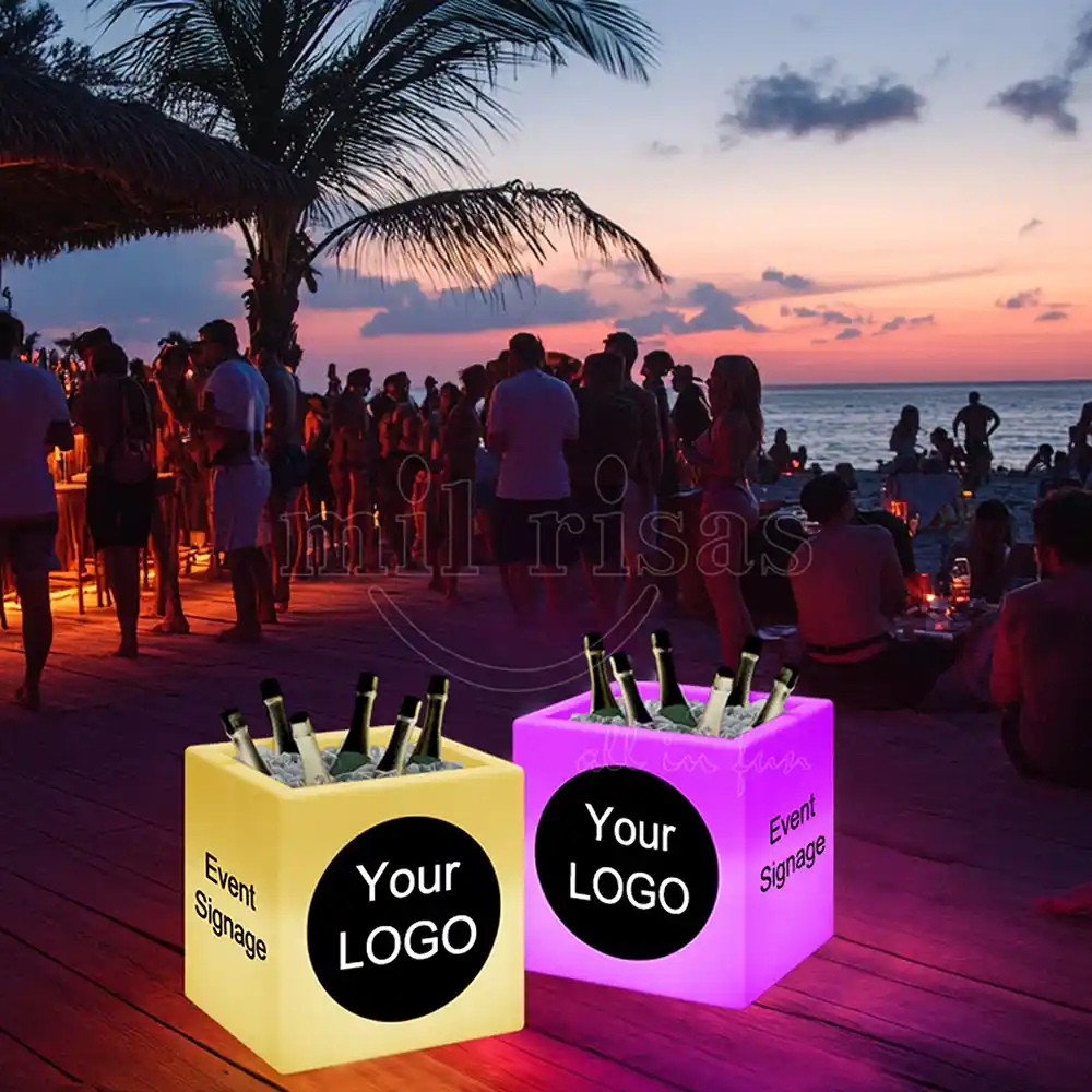 Individualized LED Wine Chiller Bucket