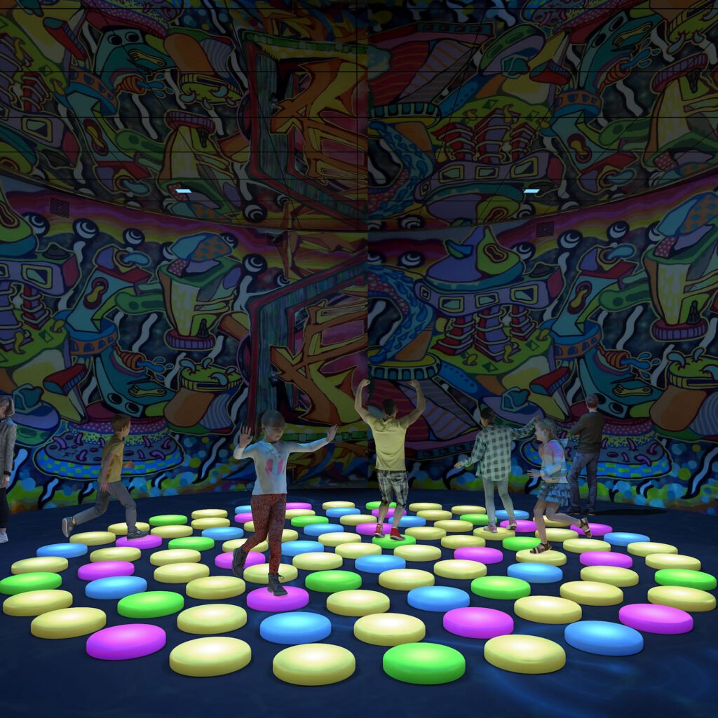 Interactive LED Floor Tiles