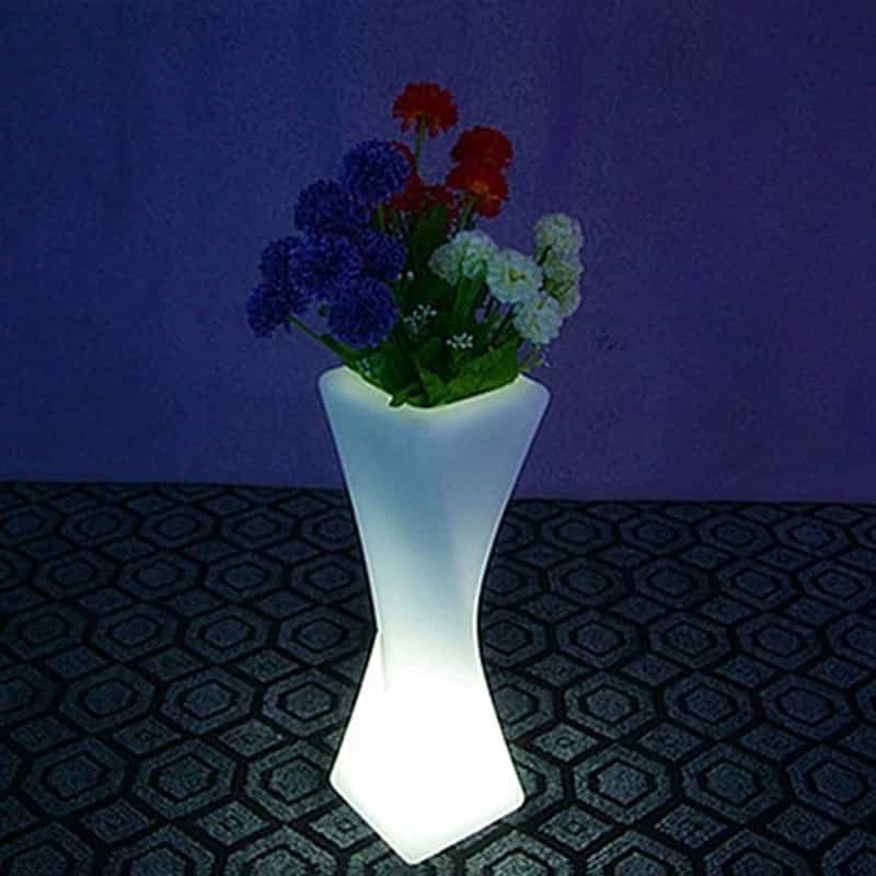 Florero LED con Cintura Pequeña y Bonita