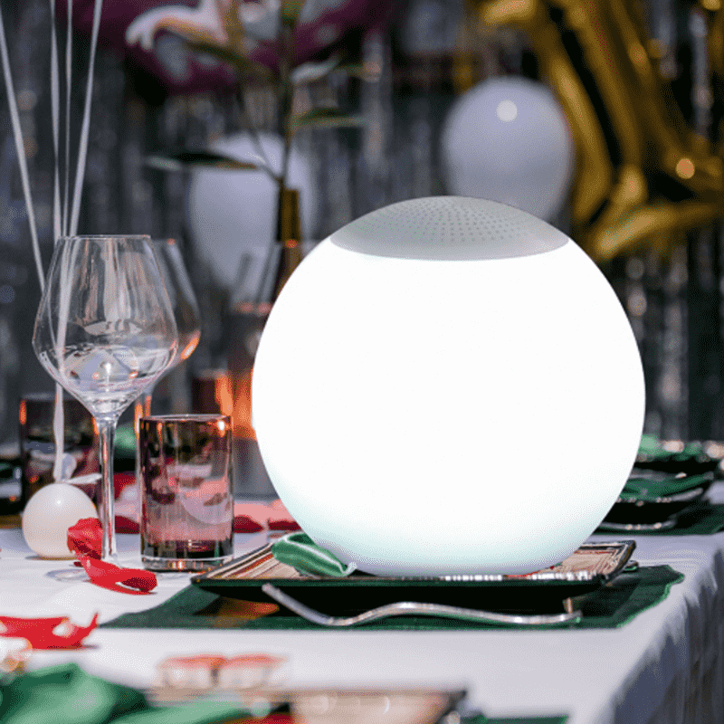 LED Wireless Speaker Ball Lights