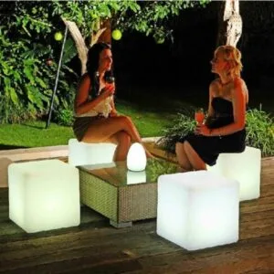 Asiento de cubo LED