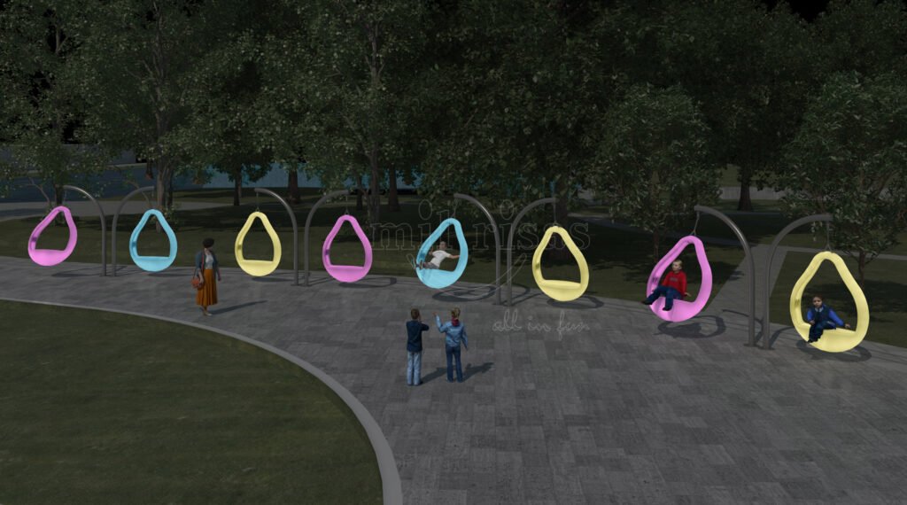 LED swing