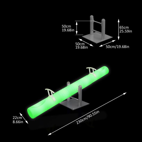 Size of A250B-1 led seesaw
