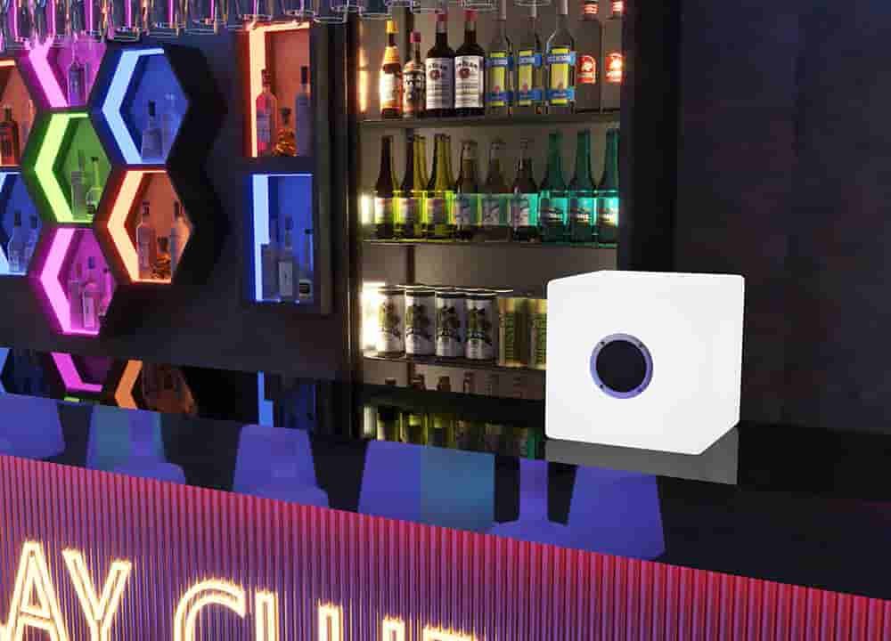 Wireless LED Light Cube Bluetooth Speaker 1