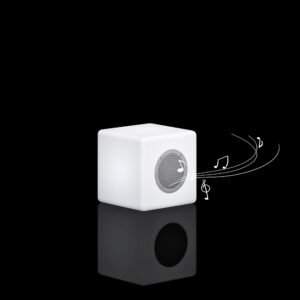 Bluetooth speaker led cube light