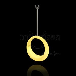 glowing led hoop swing