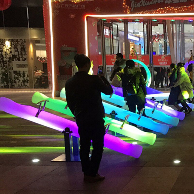 led illuminated teeter totter seesaw 1