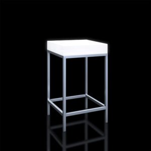 60cm LED Square High Table LED Lighted Furniture Colorfuldeco