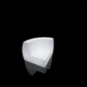 أريكة ركنية LED مع إضاءة وأثاث للحفلات