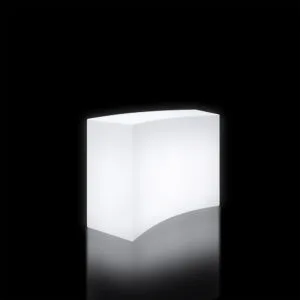 Curved LED Bar Counter