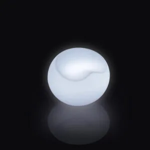 Silla LED Apple Ball mediana, 56x56x46cm, D116A