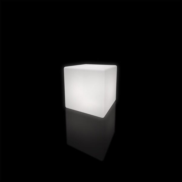 LED Cube Beside Lamp 15cm