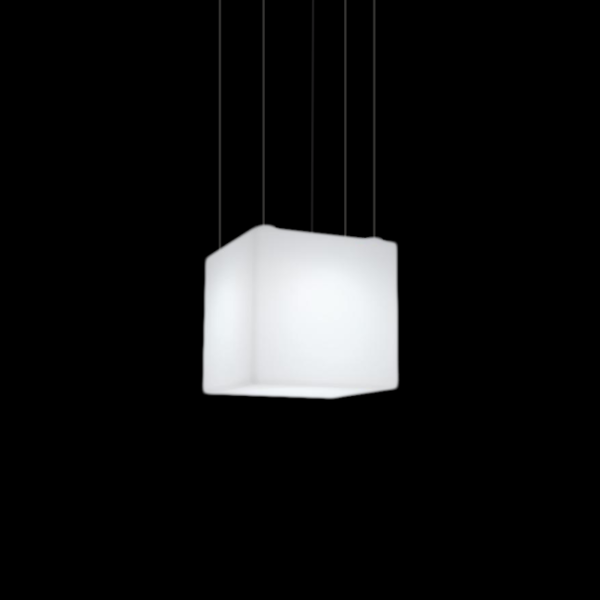 LED Cube Hanging Light 20cm