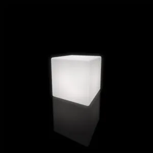 Sedile cubo LED 40 cm