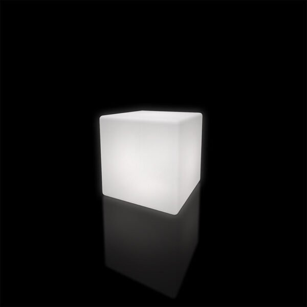 LED Cube Stool 43cm