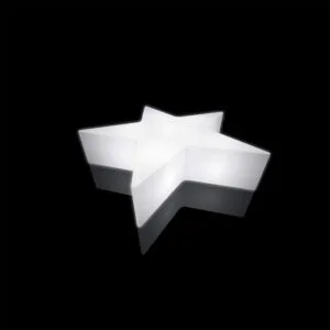 Grande panca a stella luminosa a LED luminosa