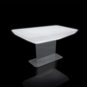 Large Light-up End Table LED Lighted Furniture Colorfuldeco