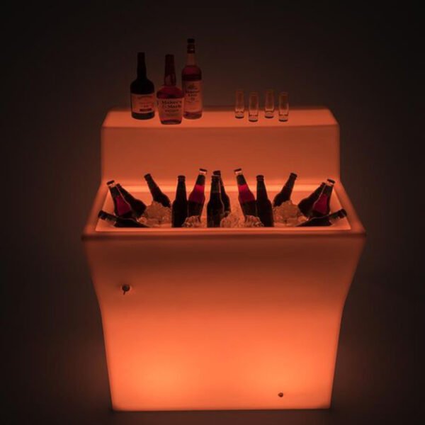 Light-up Bar Counter Straight with Bucket 1