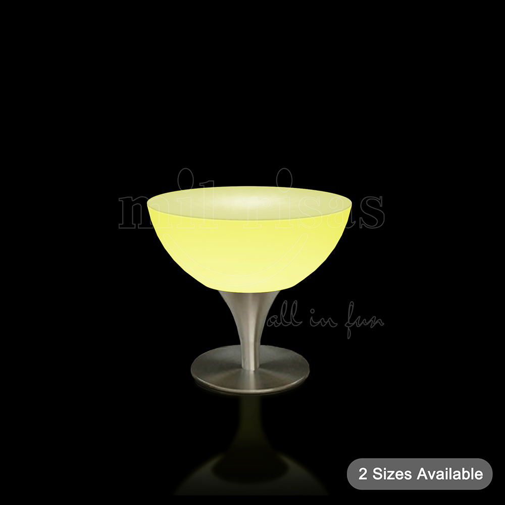 Lounge Lighted High Table Illuminated Furniture Colorfuldeco