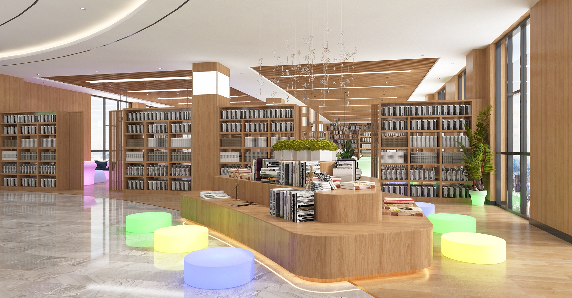 Color Changing Coffee Table | LED Furniture | Colorfuldeco