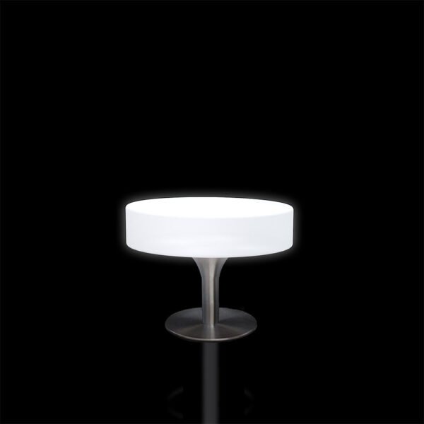 Round Illuminated LED Side Table 56cm LED Furniture Colorfuldeco