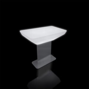 Small Light-up End Table LED Lighted Furniture Colorfuldeco