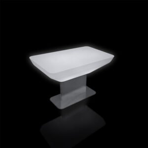 Small Lounge Lighted Coffee Table RGB LED Furniture Colorfuldeco