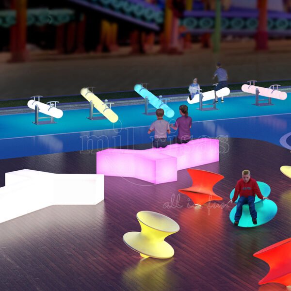 Y Shaped LED Light-up Bench - Image 4