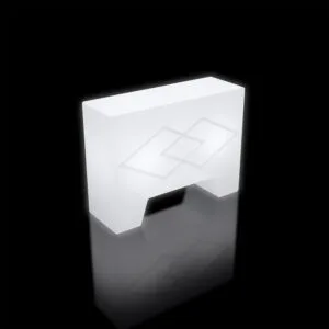 Tavolo di benvenuto illuminato unico