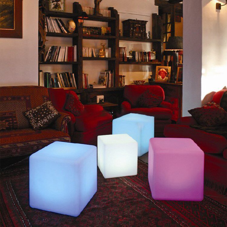 glow cube chairs