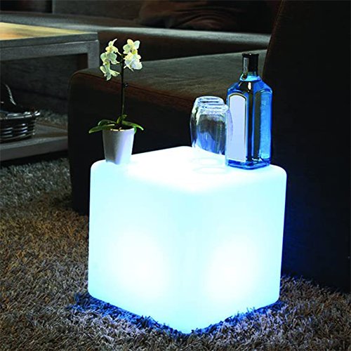 illuminated cube seat