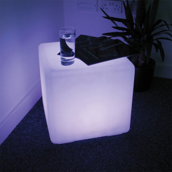 light cube table