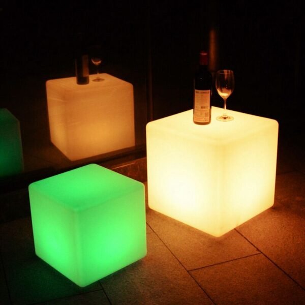 light up cubes furniture