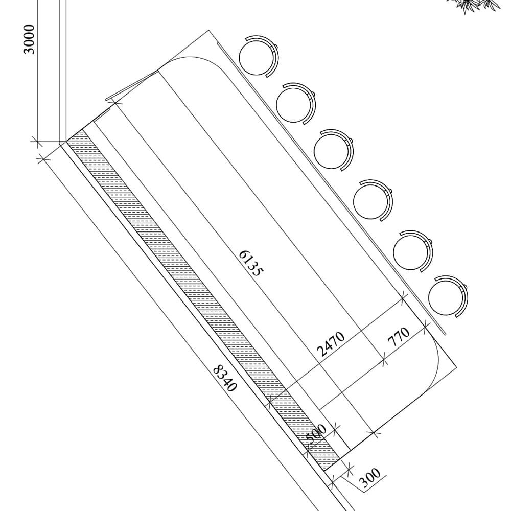 Bar design drawings provided by Praveen Thankachan, UAE