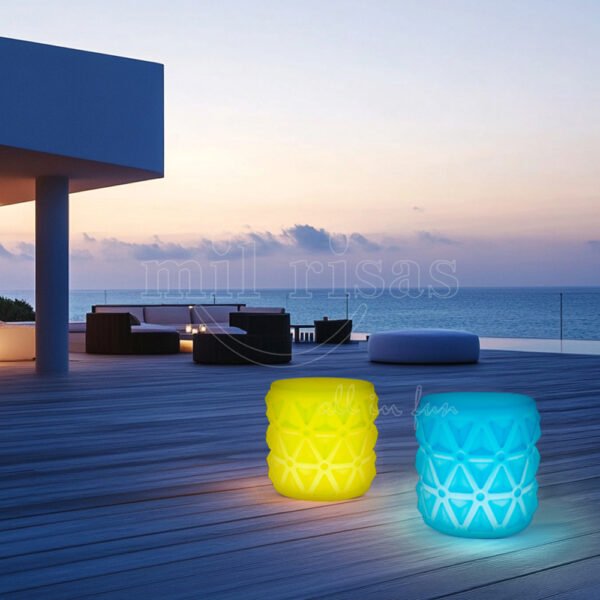 Brighten Up Your Outdoor Vibe with the LED Pineapple Bar Stool
