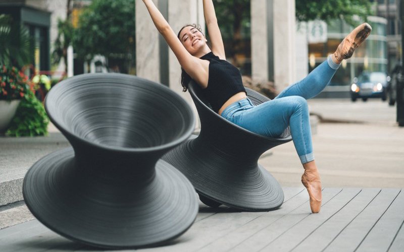 Cheap Small Spun Chair