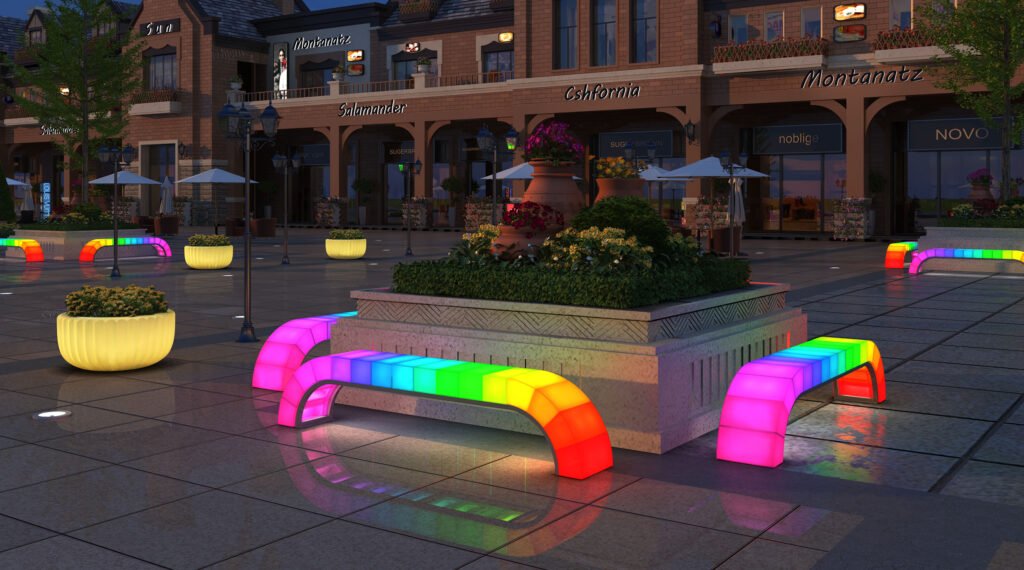 Customizable RGB Lighting for Outdoor Spaces