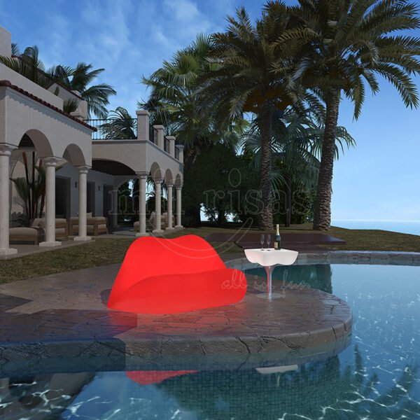 Glow Lip Sofa LED - Image 4