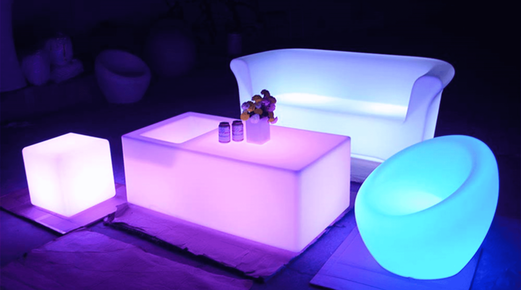 Illuminate Your Event with the LED Ice Bucket Table